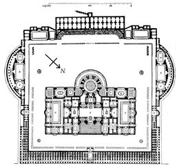 Plan of the Baths of Caracalla